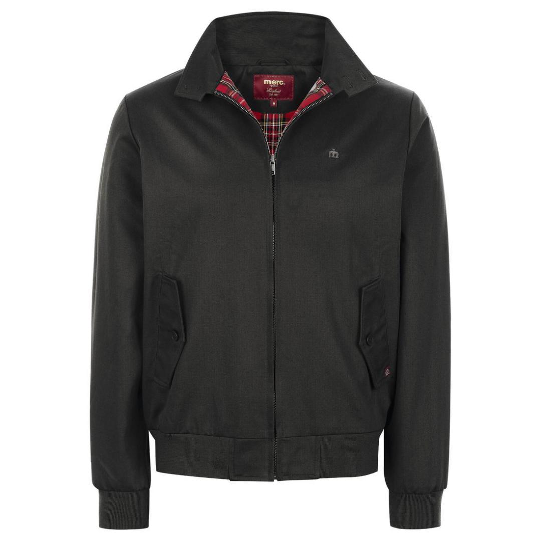 MERC HARRINGTON BLACK JACKET
