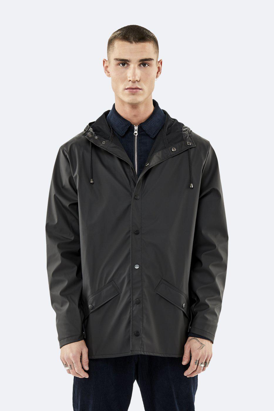 JACKET RAINS BLACK