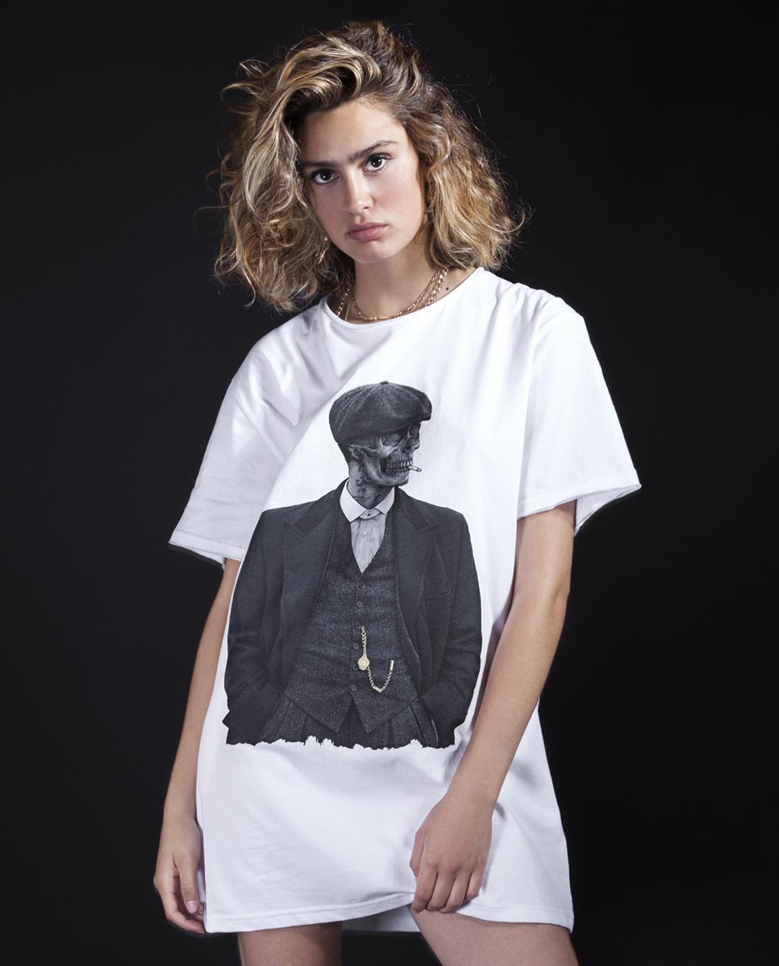 LE CRANE CAMISETA BLANCA PEAKY