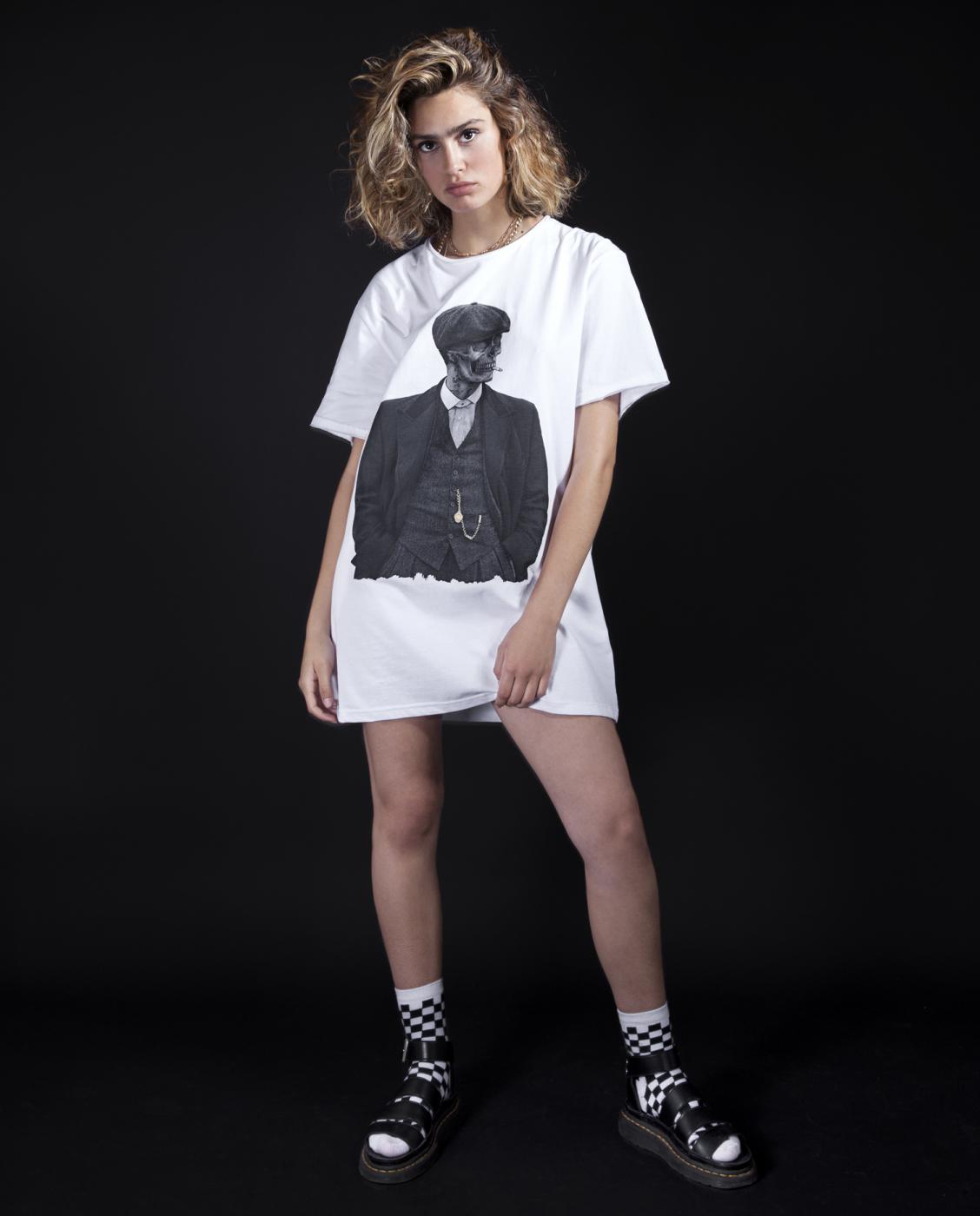 LE CRANE CAMISETA BLANCA PEAKY