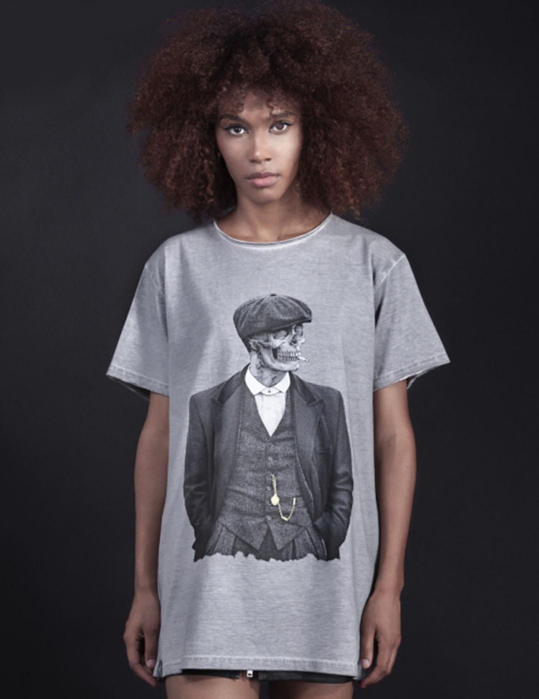 LE CRANE CAMISETA SHELBY GRIS