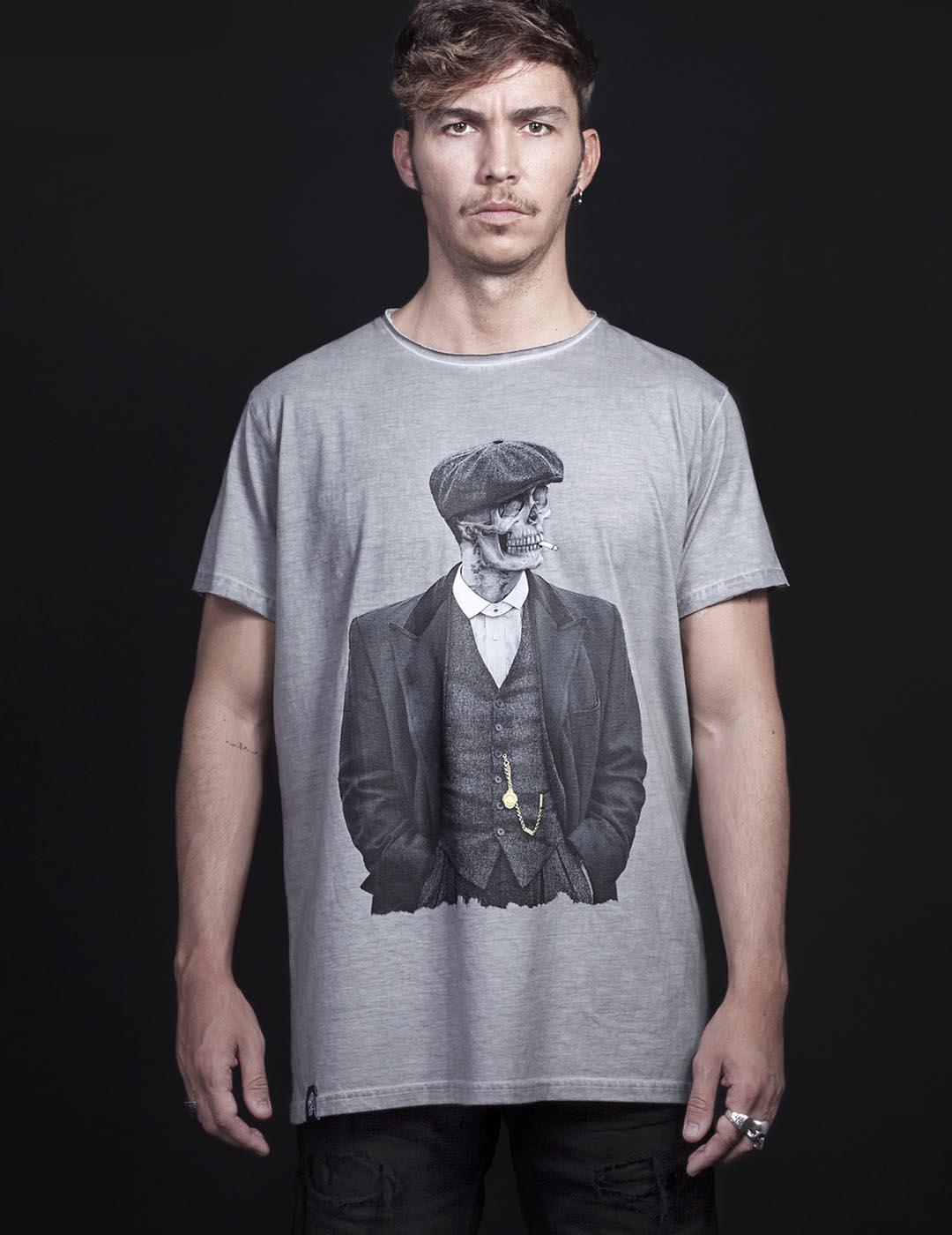 LE CRANE CAMISETA SHELBY GRIS