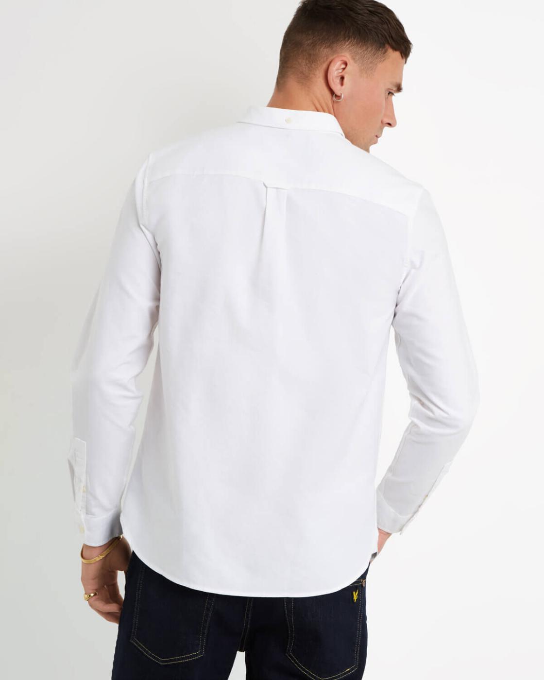 Camisa Oxford Básica Blanco Lyle & Scott para Hombre