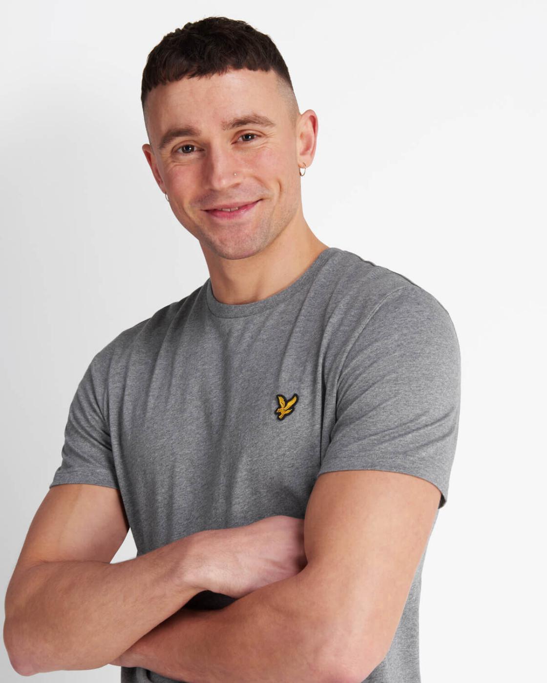 LYLE&SCOTT CAMISETA GRIS