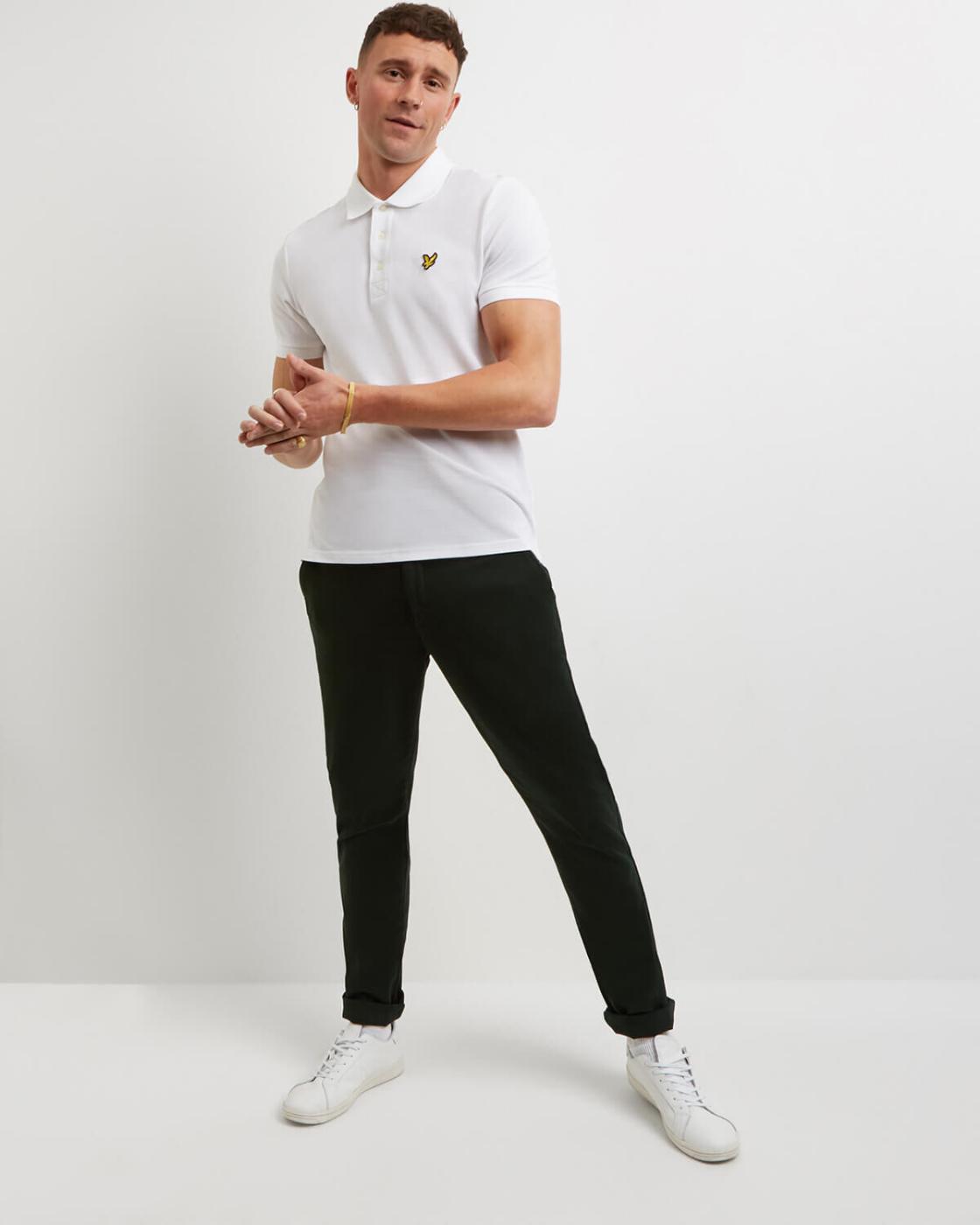 LYLE&SCOTT POLO BLANCO