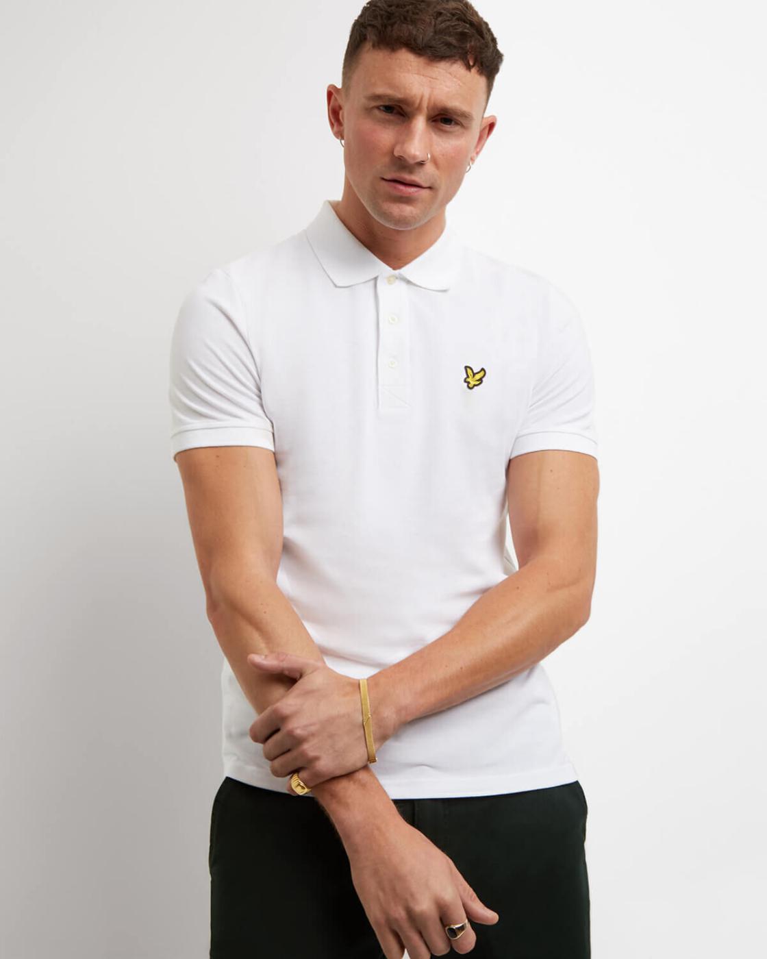 LYLE&SCOTT POLO BLANCO