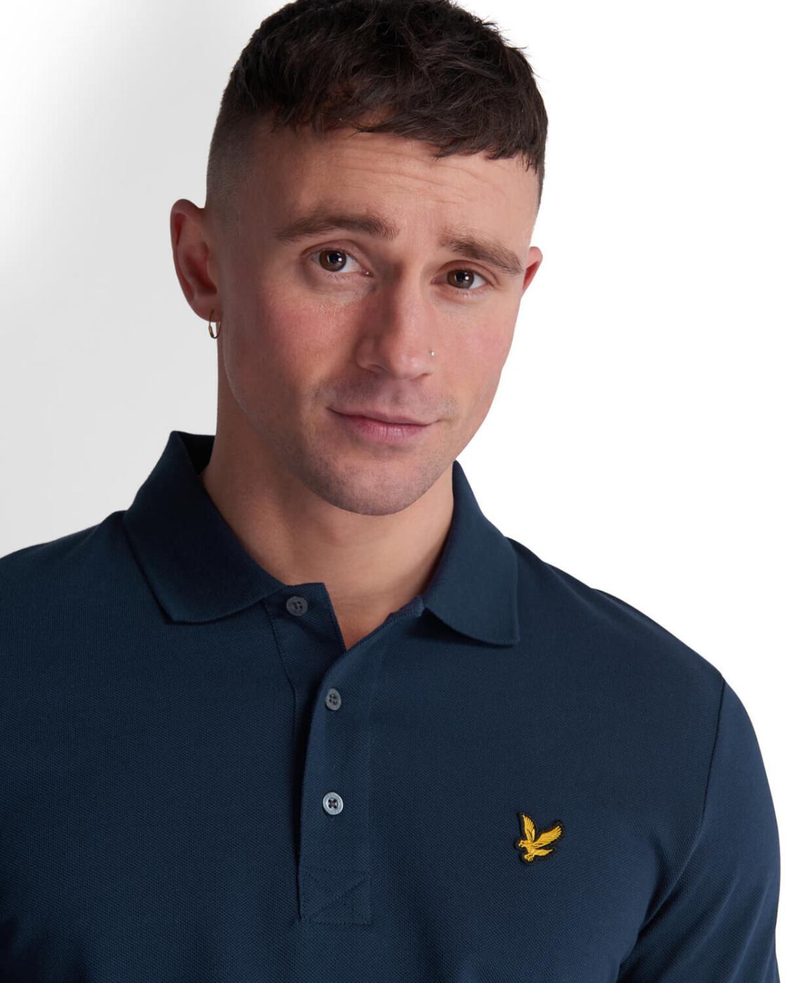 LYLE&SCOTT POLO MARINO
