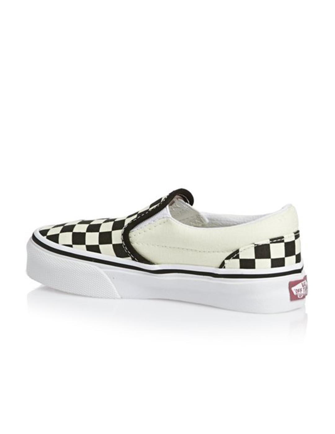 VANS SLIP ON KIDS CHECKERBOARD