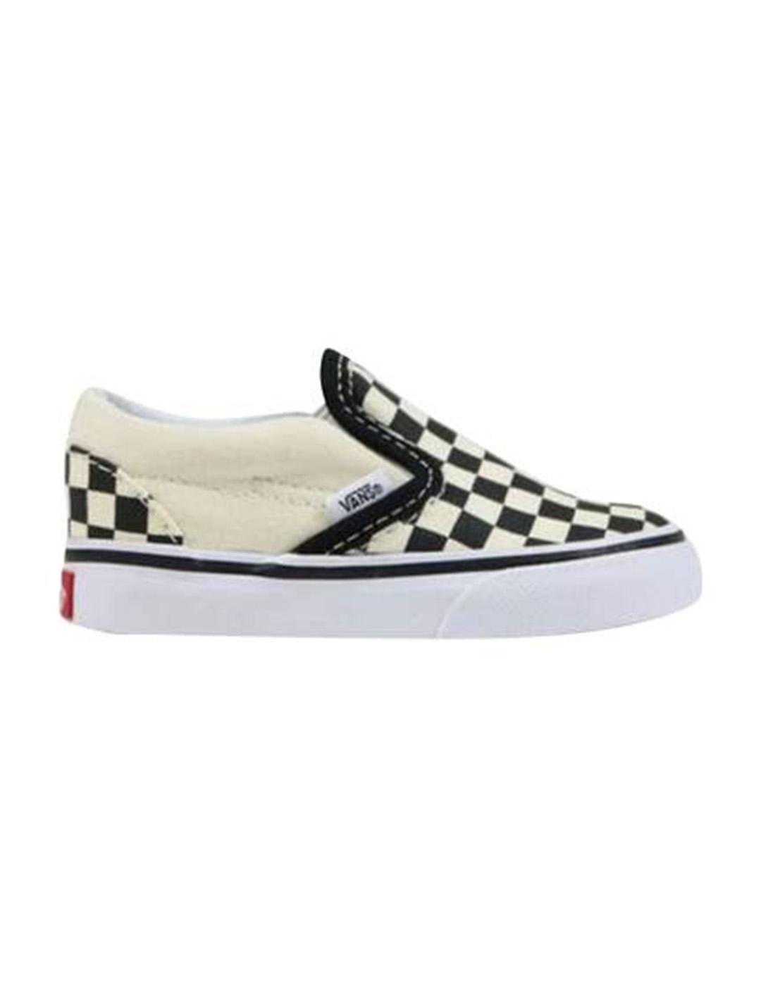 VANS SLIP ON KIDS CHECKERBOARD