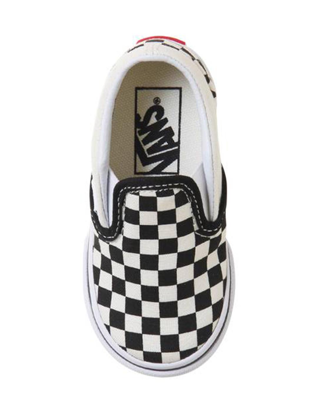 VANS SLIP ON KIDS CHECKERBOARD