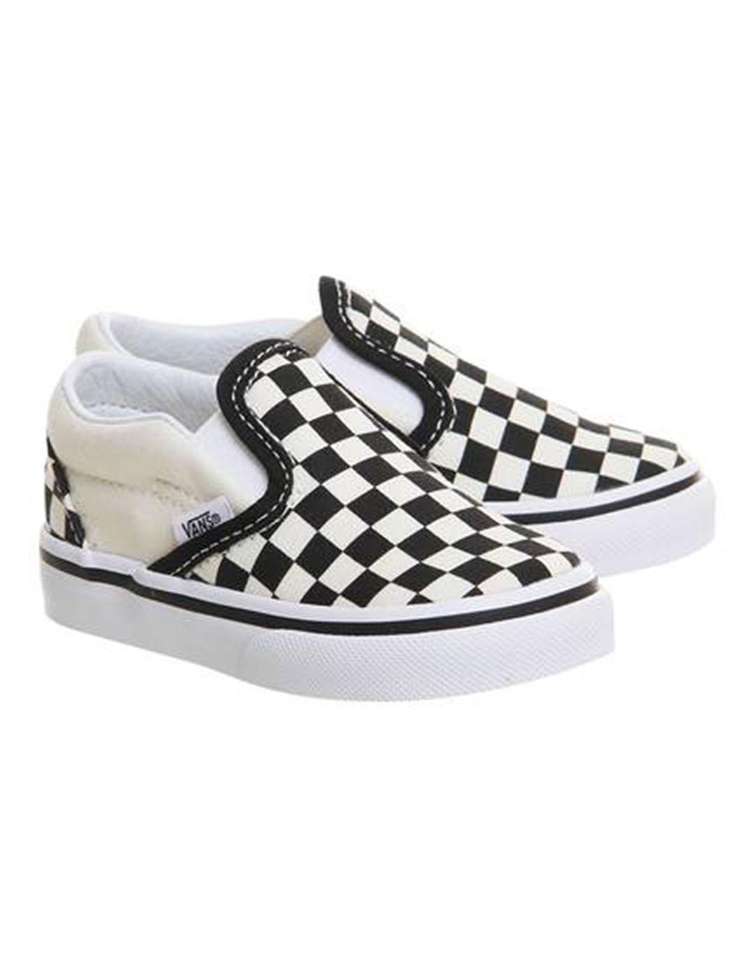 VANS SLIP ON KIDS CHECKERBOARD