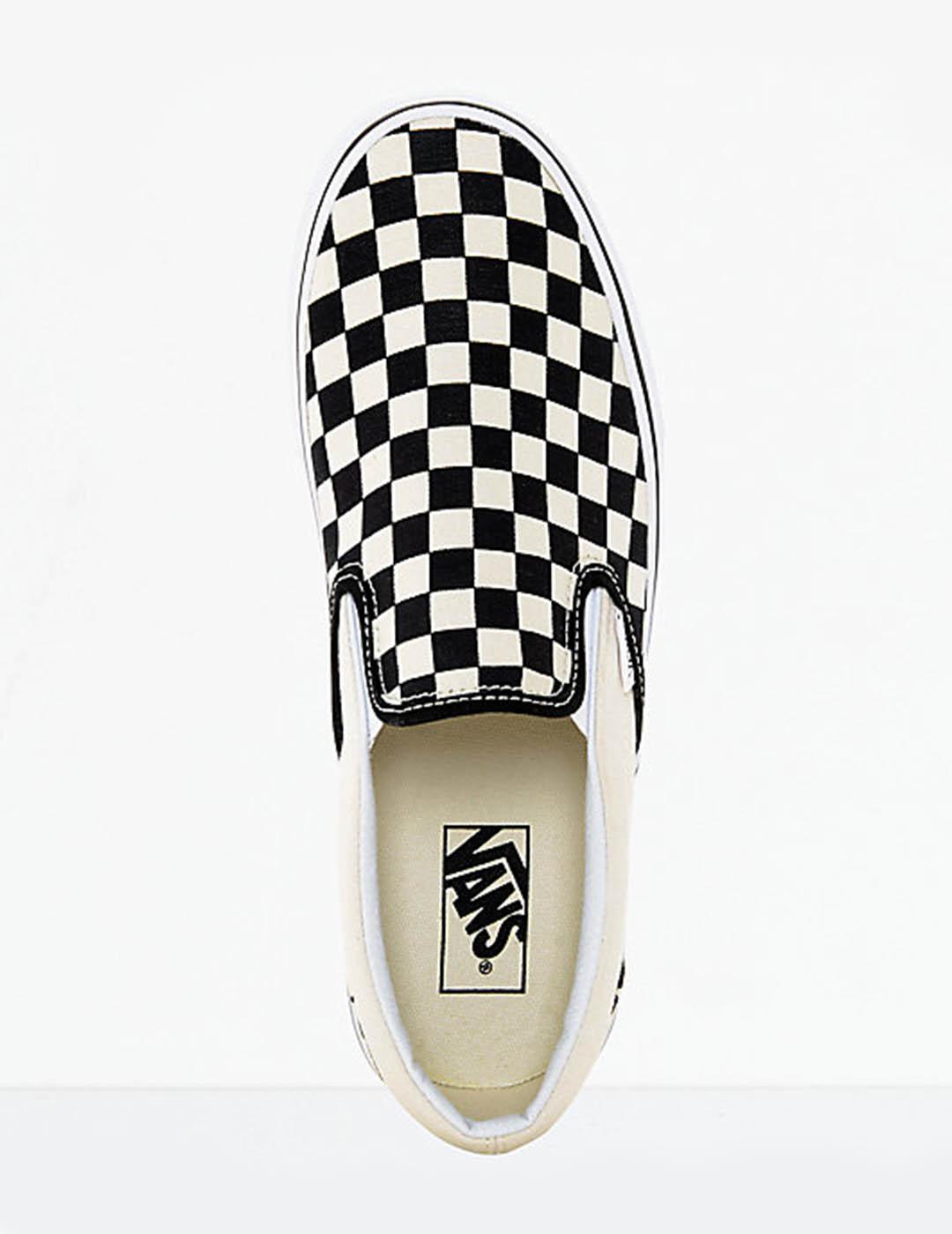VANS SLIP ON CHECKBOARD