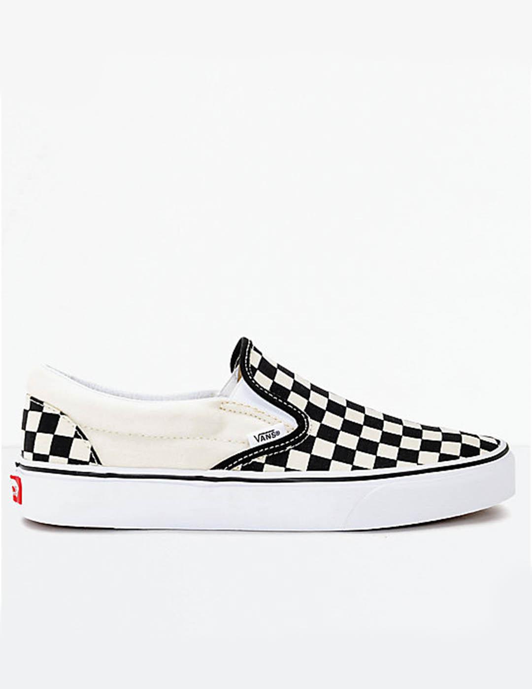 VANS SLIP ON CHECKBOARD