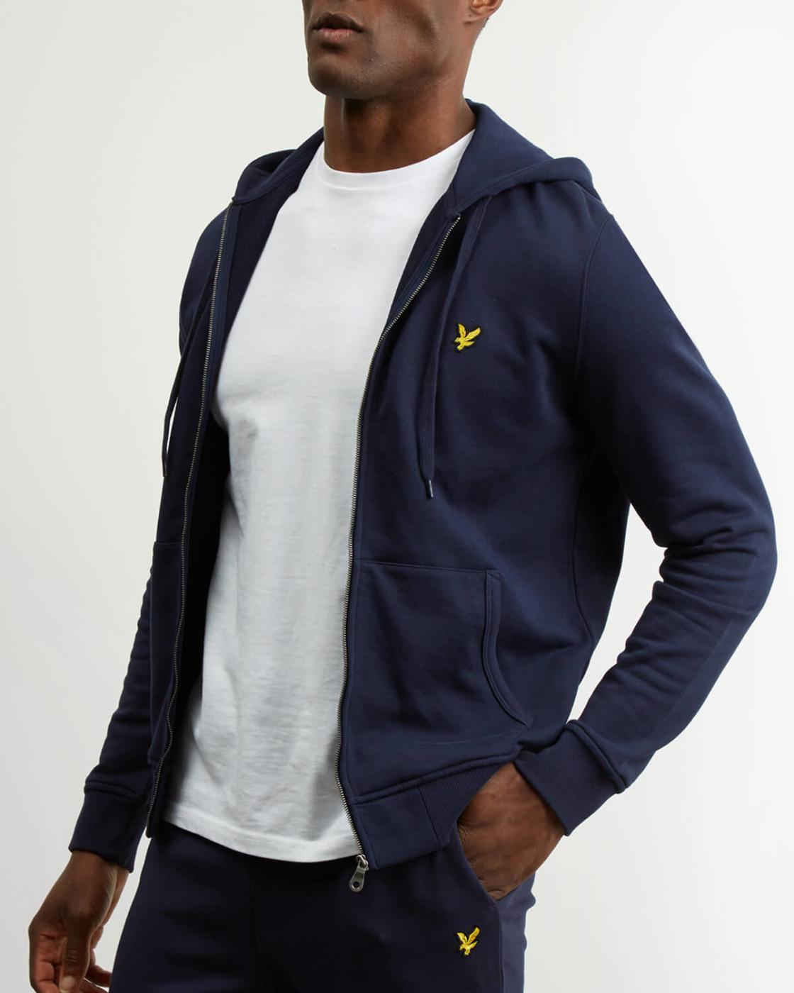 LYLE&SCOTT SUDADERA CREMALLERA MARINO