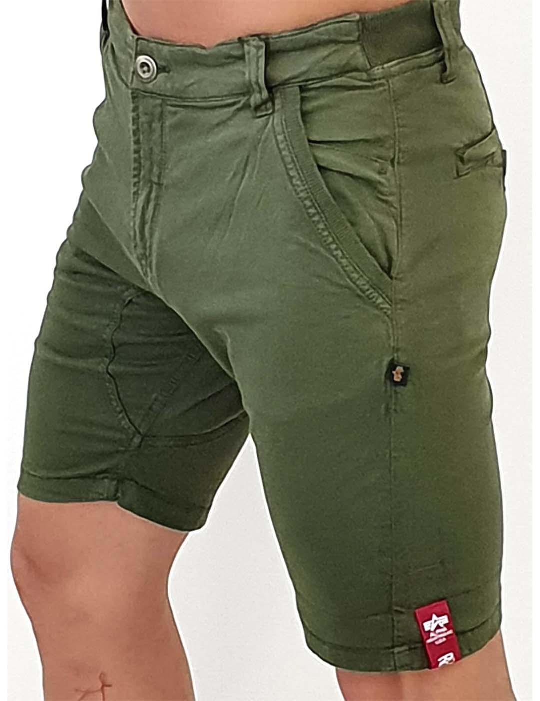 KEROSENE SHORT DARK OLIVE ALPHA