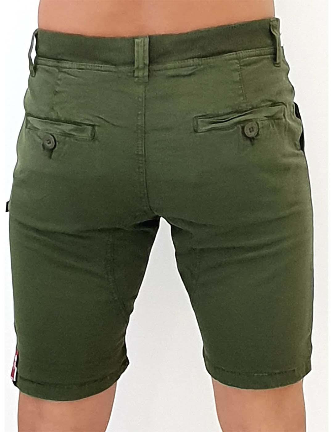 KEROSENE SHORT DARK OLIVE ALPHA