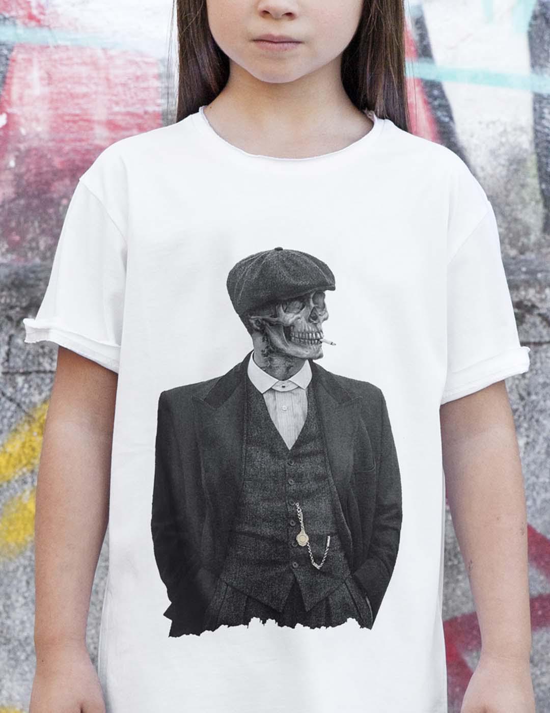 Camiseta Peaky Blanco Le Crâne KIDS