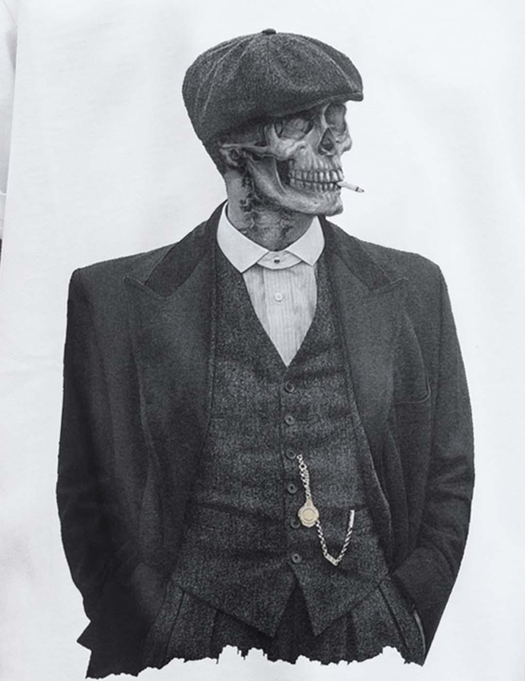 Camiseta Peaky Blanco Le Crâne KIDS