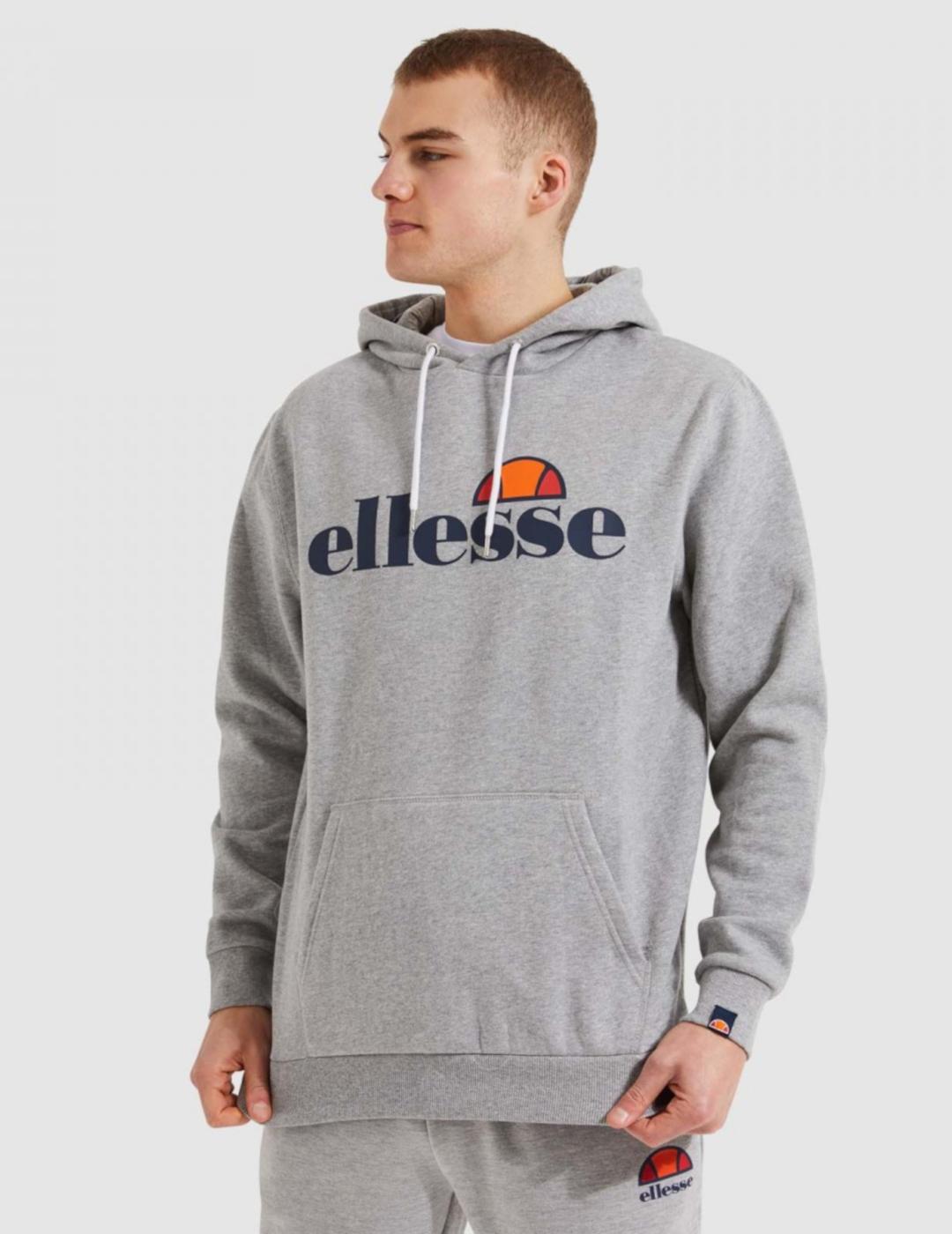 ELLESSE SUDADERA CAPUCHA GRIS GOTTERO