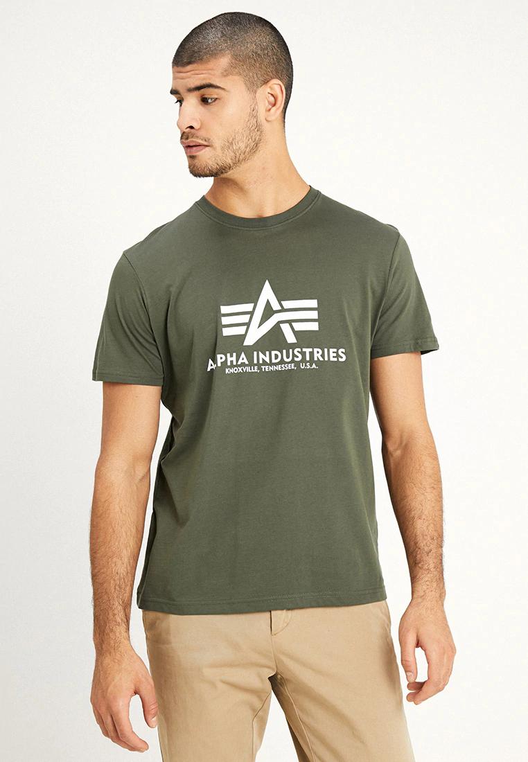 BASIC T SHIRT DARK OLIVE ALPHA
