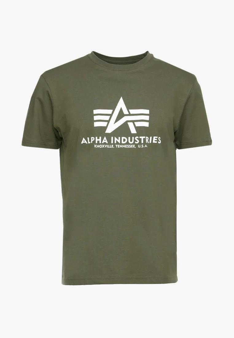 BASIC T SHIRT DARK OLIVE ALPHA