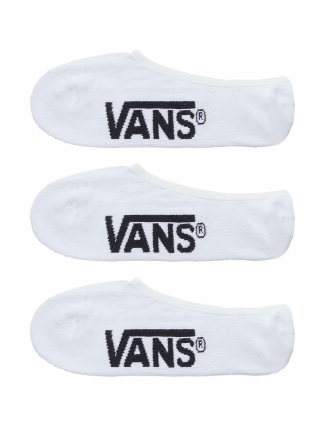 VANS PINKIES PACK 3 BLANCOS