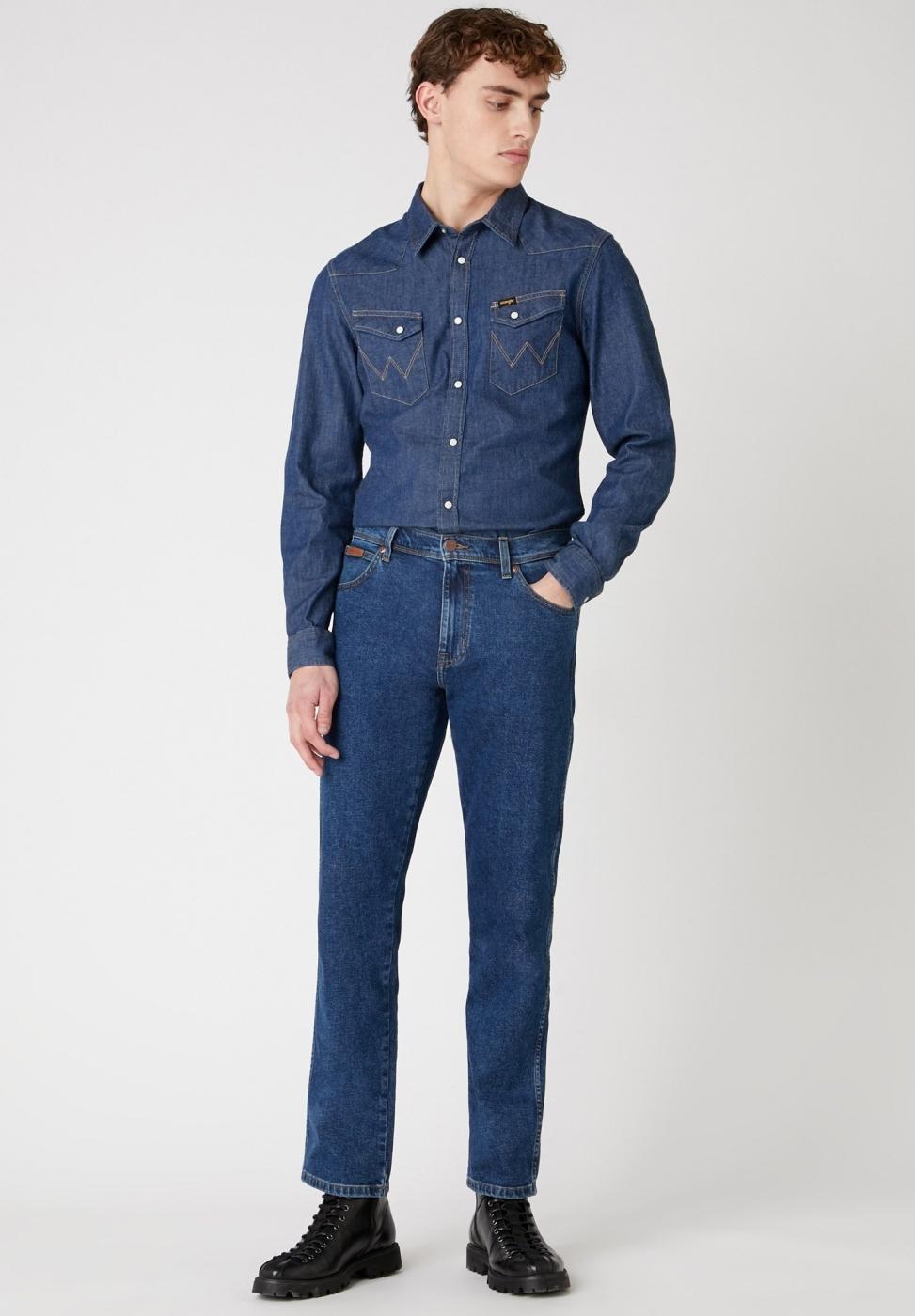 WRANGLER CAMISA VAQUERA DARK STONE