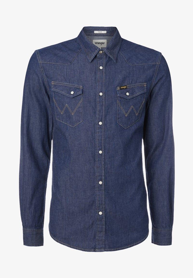WRANGLER CAMISA VAQUERA DARK STONE
