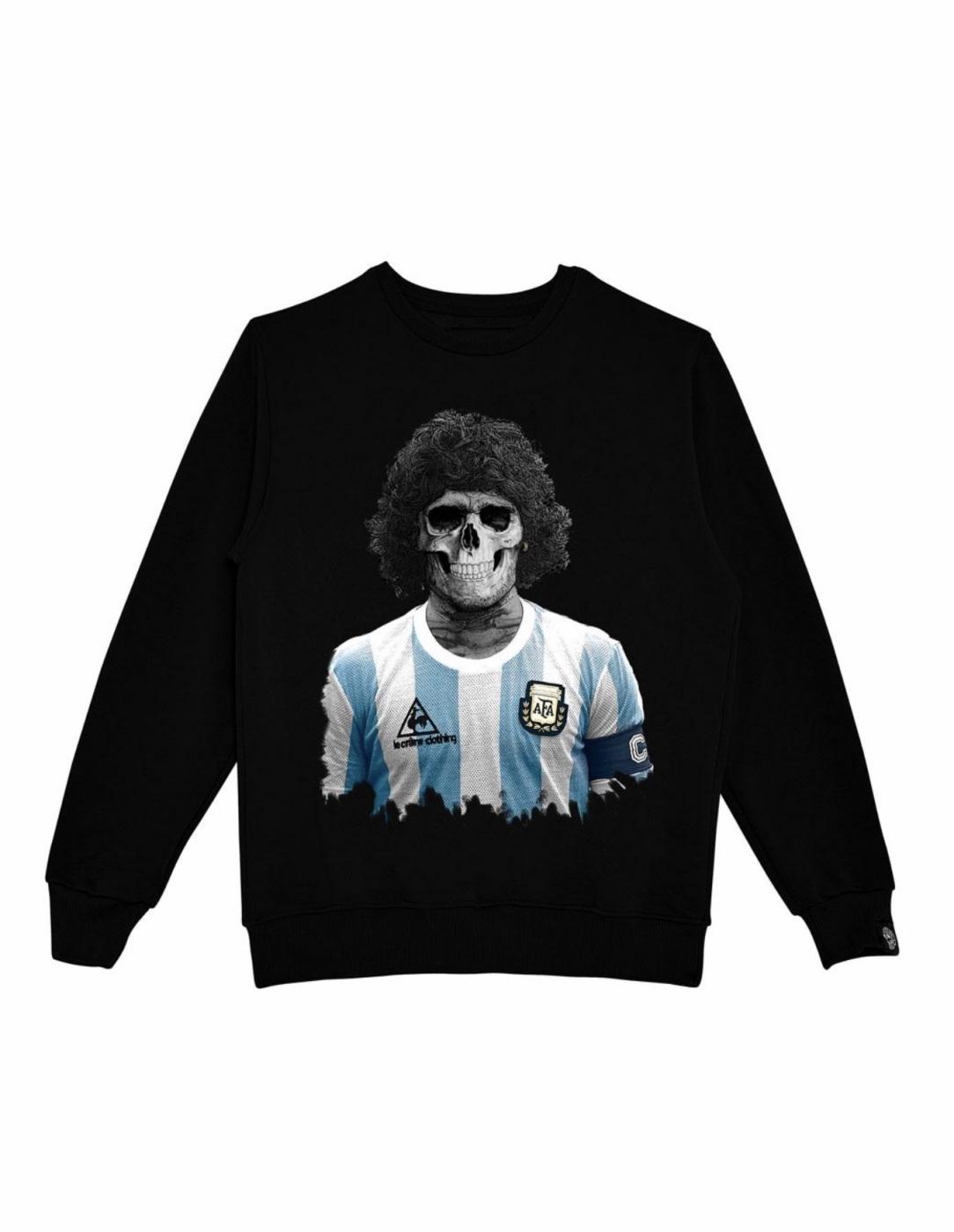 SUDADERA MARADONA SKULL LE CRANE