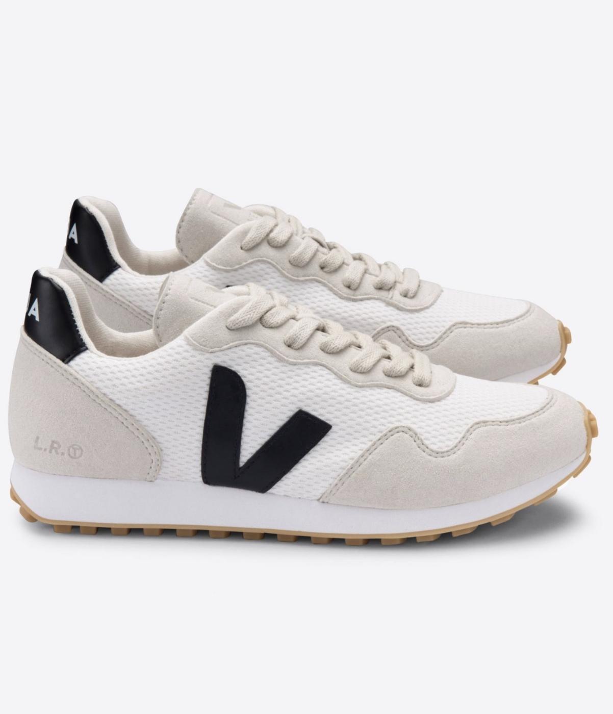 VEJA ZAPATILLA SDU REC ALVEOMESH BLANCO_NEGRO