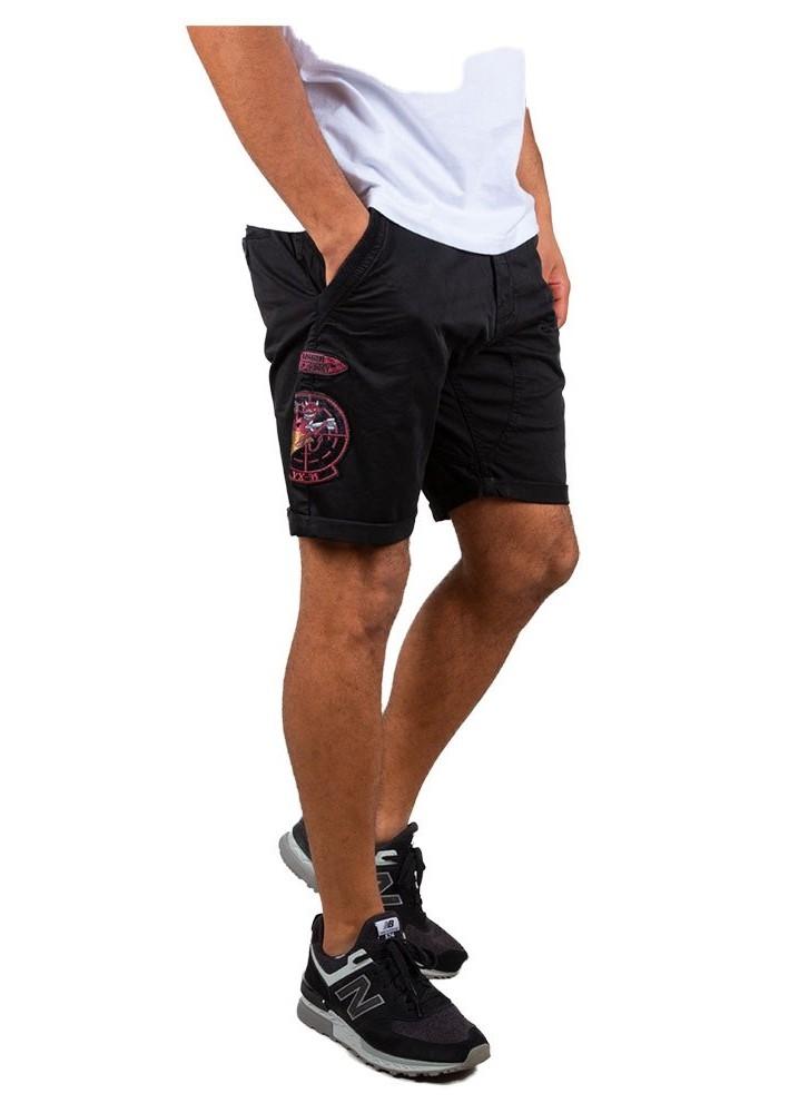 KEROSENE PATCH SHORT BLACK ALPHA