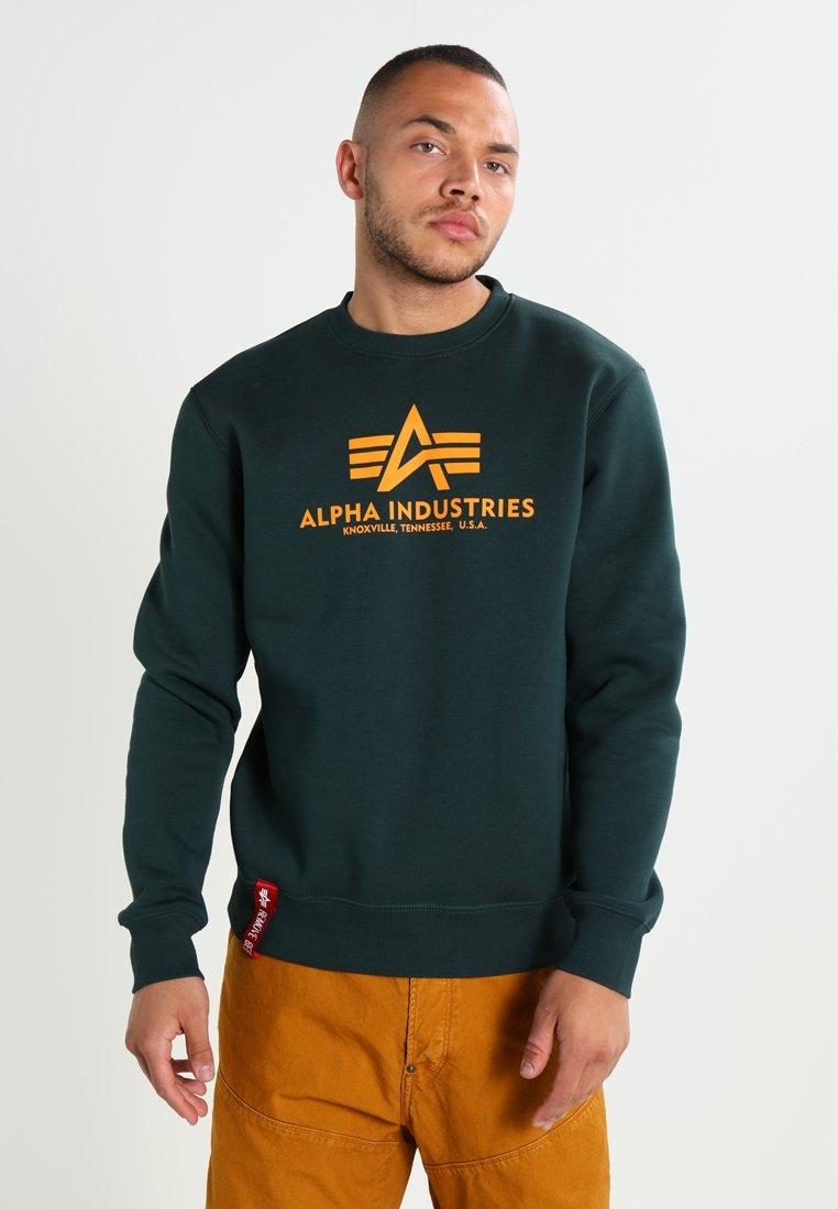 ALPHA SUDADERA NEW NAVY WHEAT