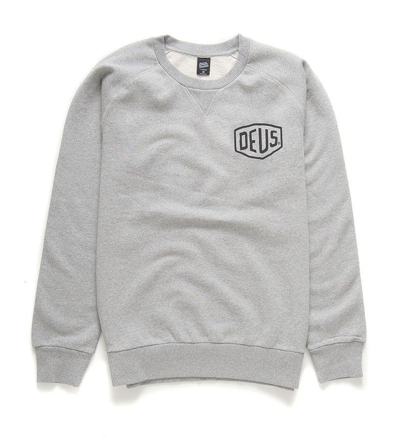 DEUS SUDADERA GRIS AMSTERDAM