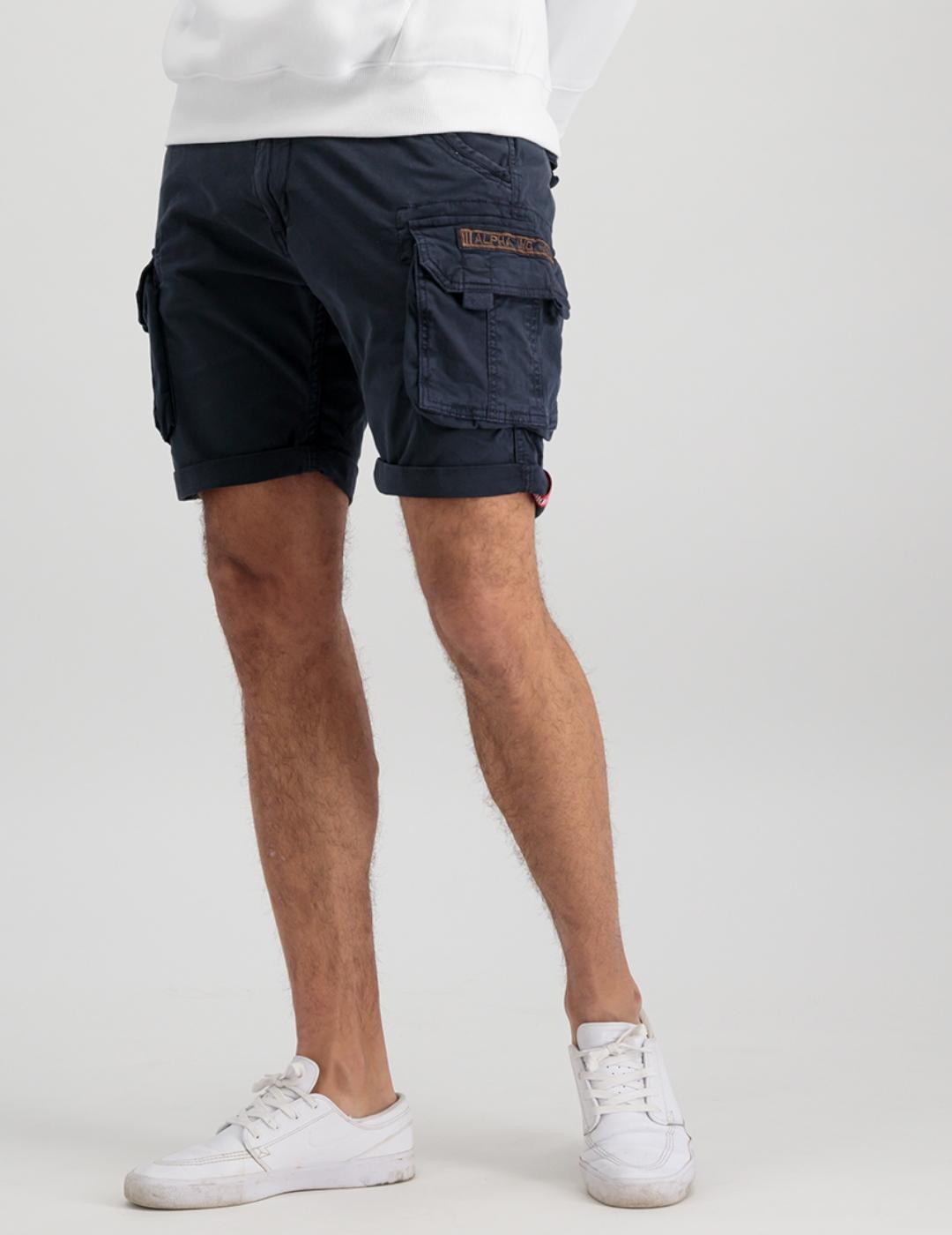 ALPHA BERMUDA CREW REP BLUE