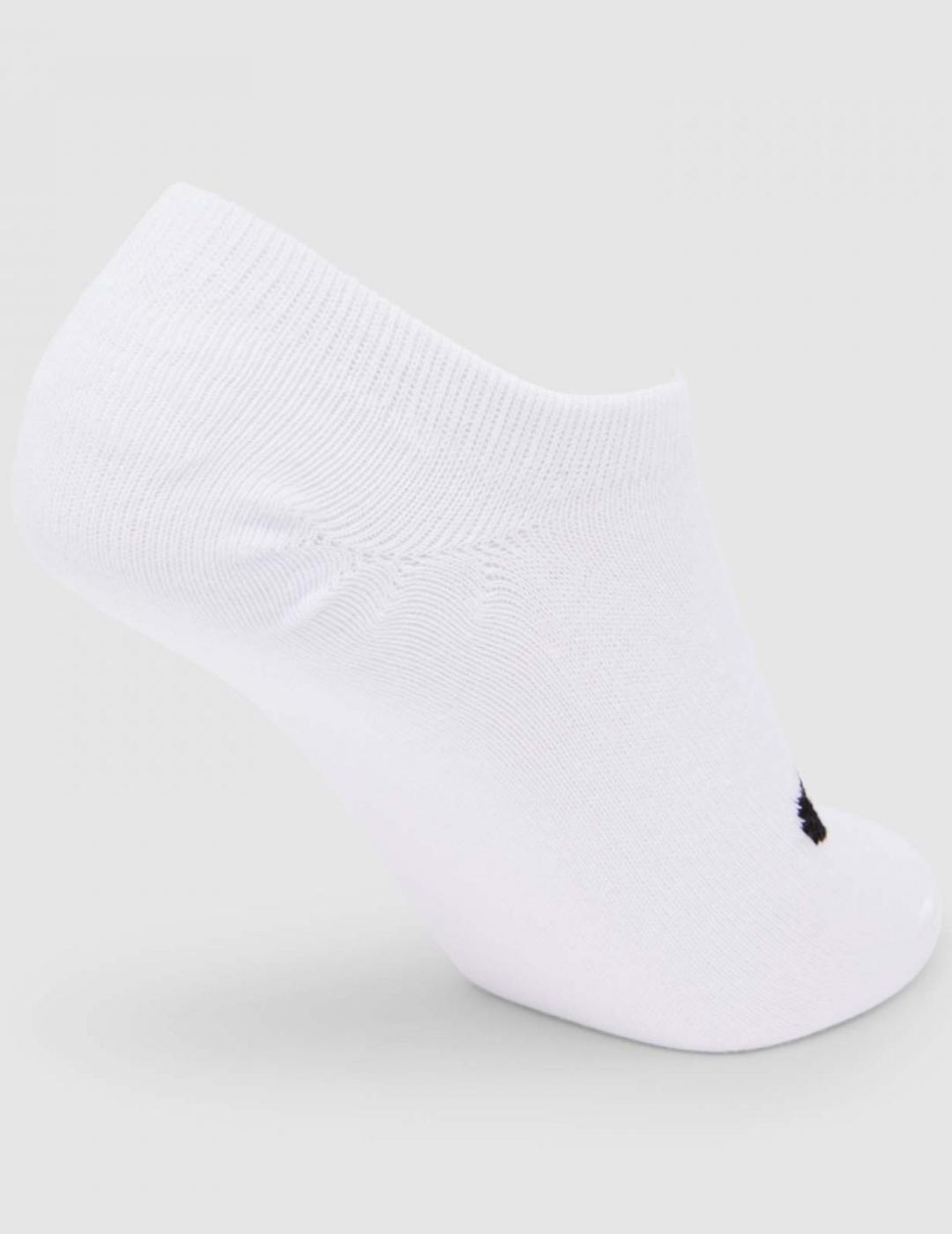 CALCETIN ELLESSE TOBILLERO PACK 3 FRIMO BLANCO