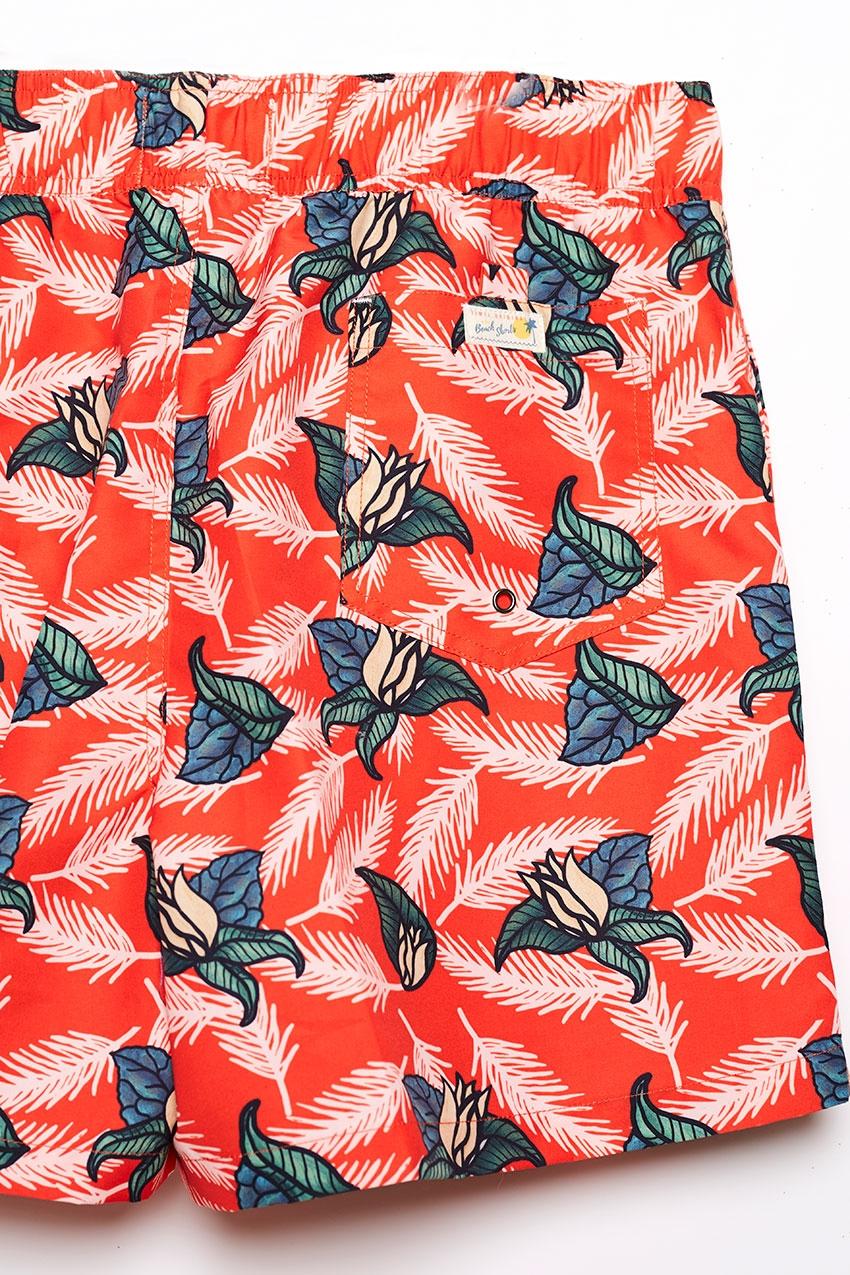 BAÑADOR TIWEL KILAUEA FIESTA ROJO