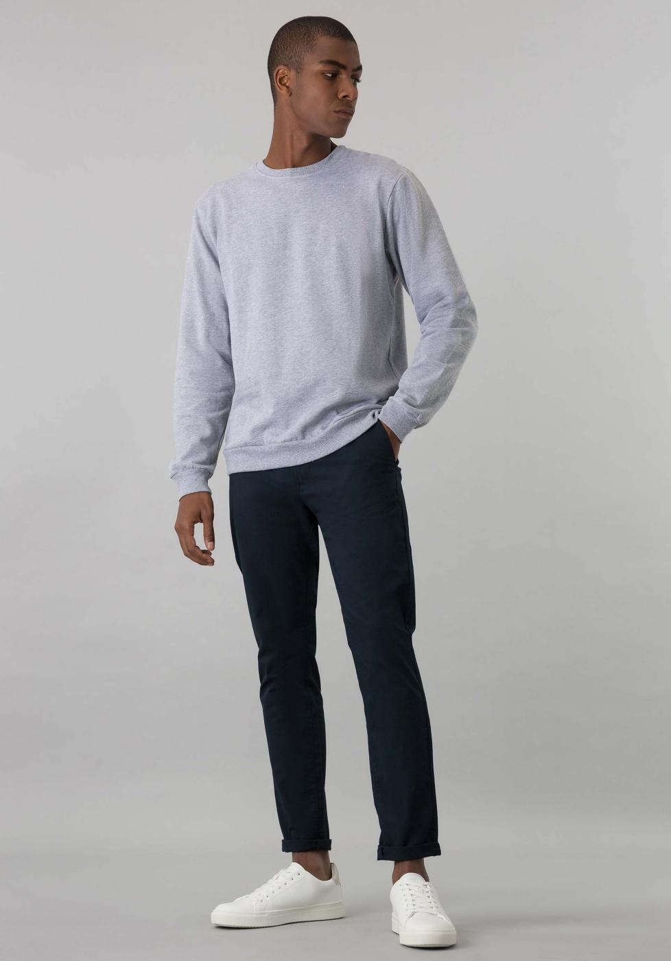 TIFFOSI CHINO SLIM FIT H 35 MARINO