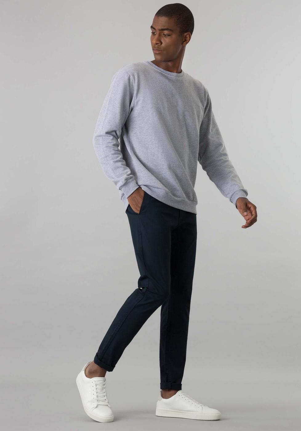 TIFFOSI CHINO SLIM FIT H 35 MARINO