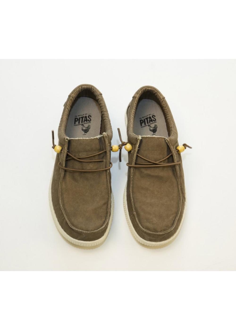 PITAS WALLABI TAUPE CANVAS LAVAD