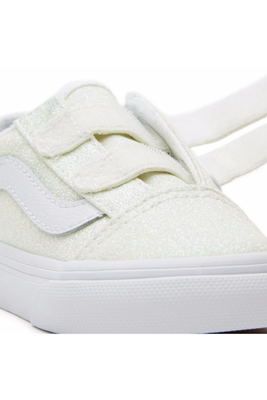 VANS ZAPATILLA KIDS ROSA GLITTER VELCRO