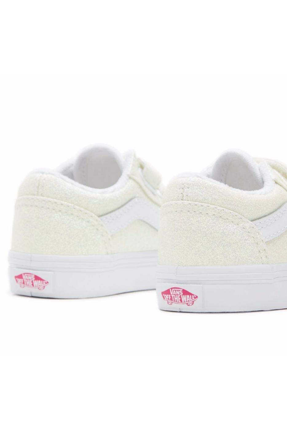 VANS ZAPATILLA KIDS ROSA GLITTER VELCRO