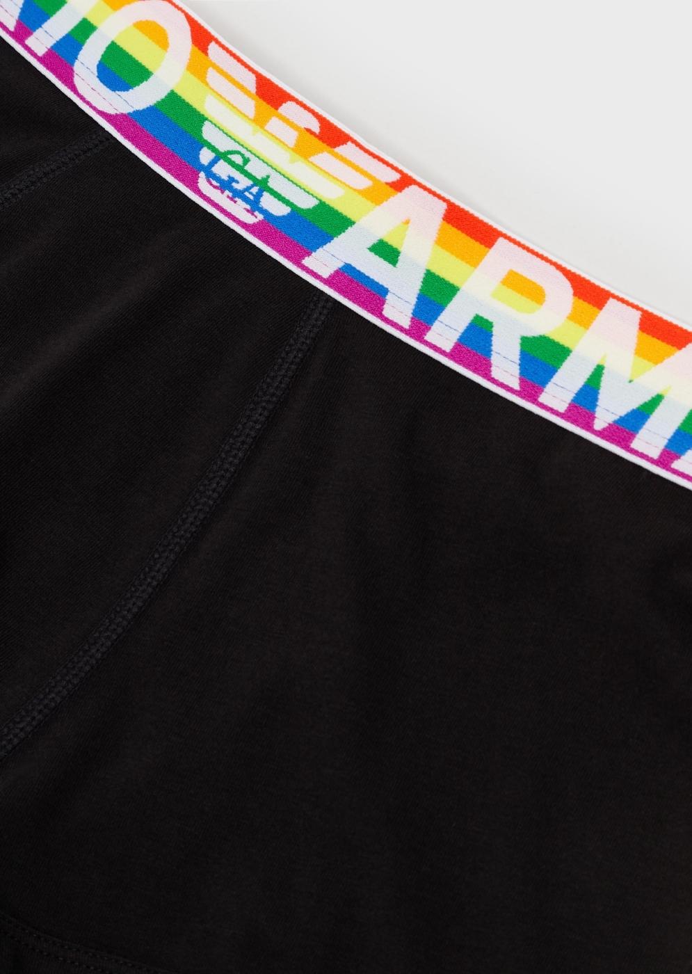 BOXER ARMANI NEGRO ARCOIRIS TRUNK
