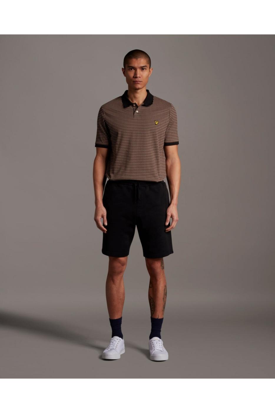 LYLE AND SCOTT PANTALÓN CORTO NEGRO