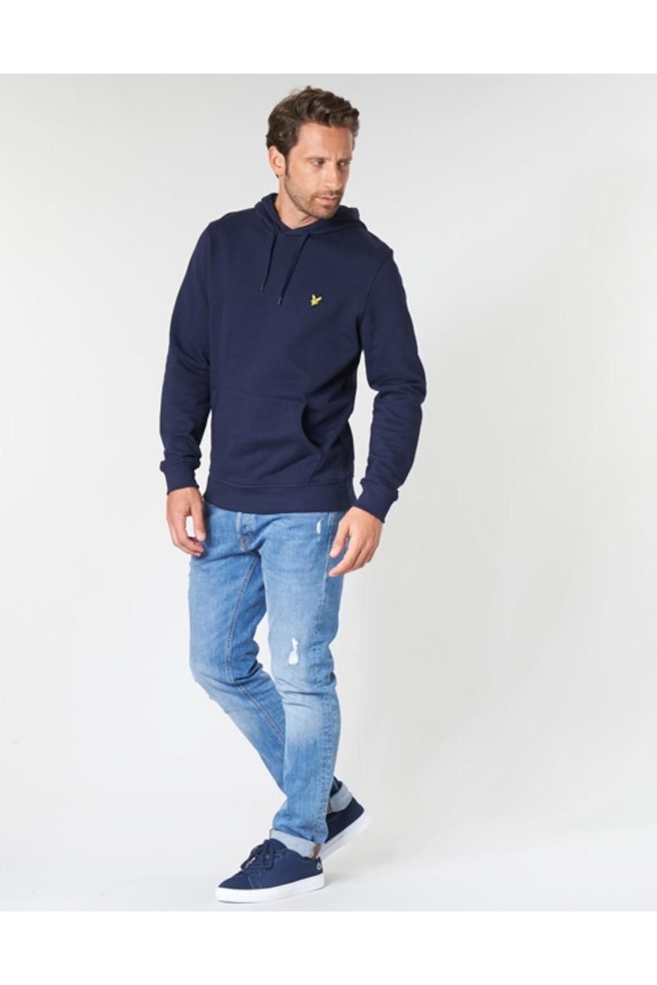 LYLE AND SCOTT SUDADERA CAPUCHA MARINO