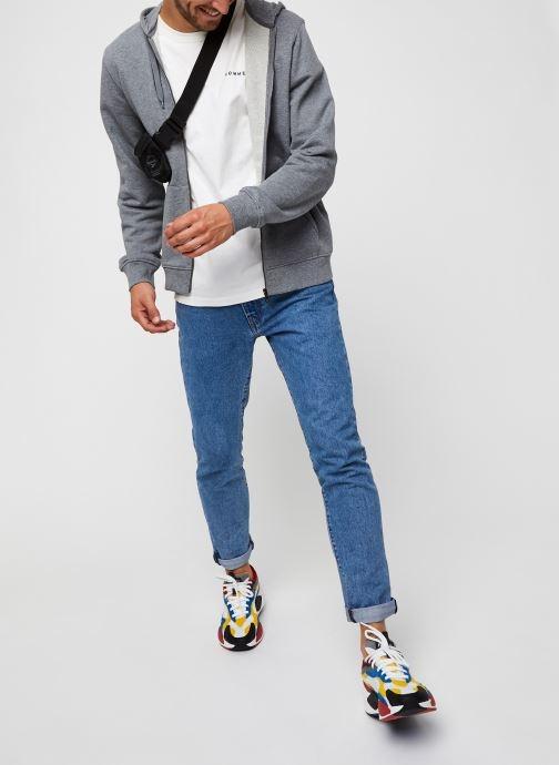 LYLE&SCOTT SUDADERA CREMALLERA GRIS