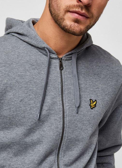 LYLE&SCOTT SUDADERA CREMALLERA GRIS