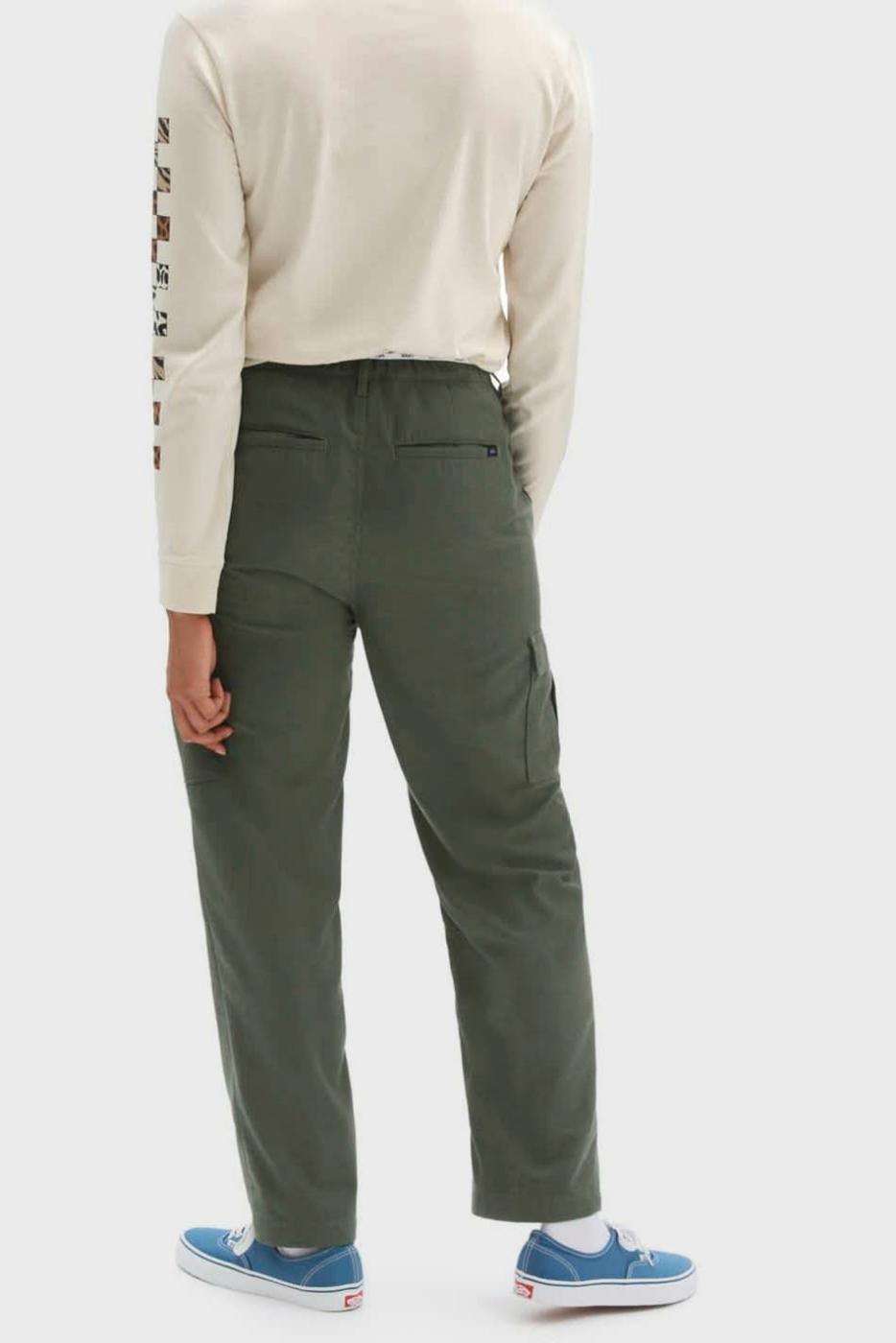 VANS PANTALON VERDE CARGO SHOE LACE