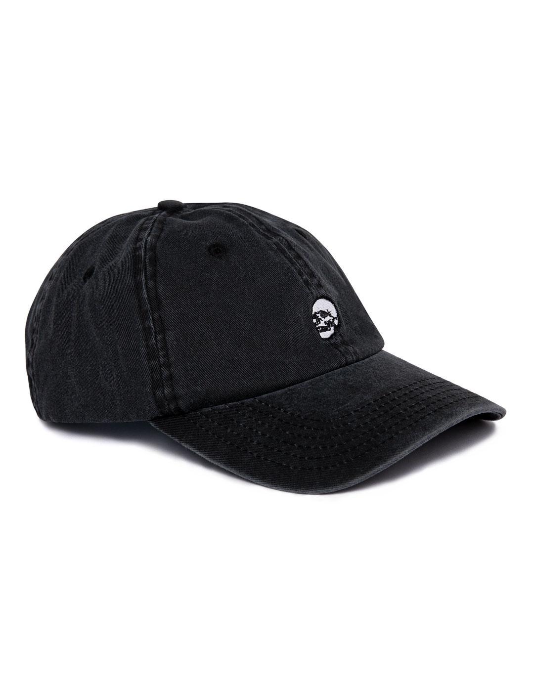 GORRA LE CRANE WASHED NEGRO