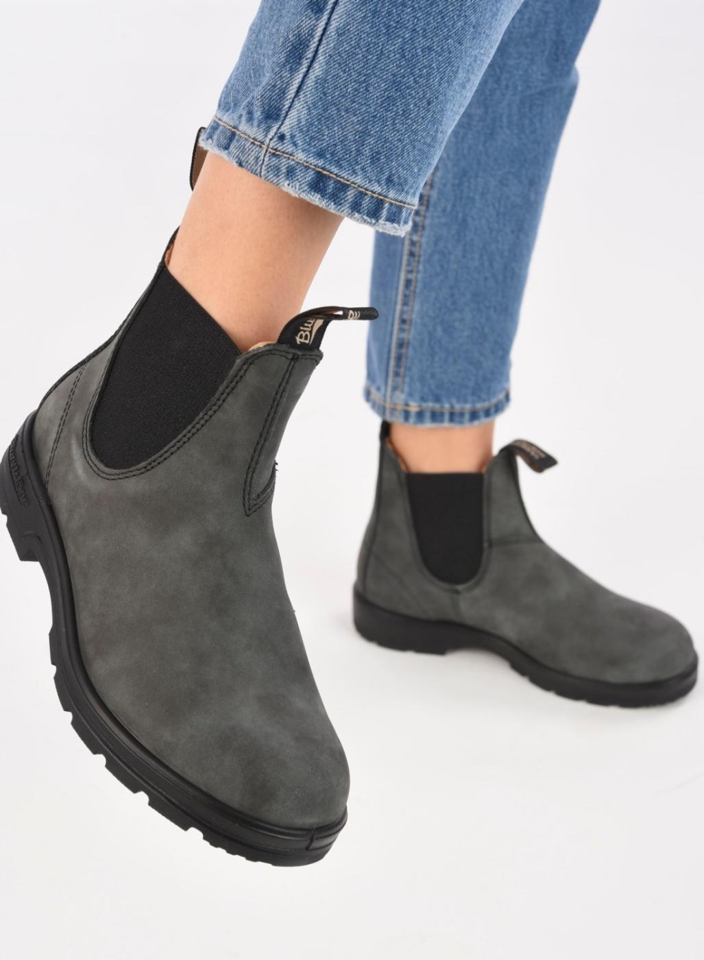 BLUNDSTONE 587 BOTA RUSTIC PIEL NEGRA