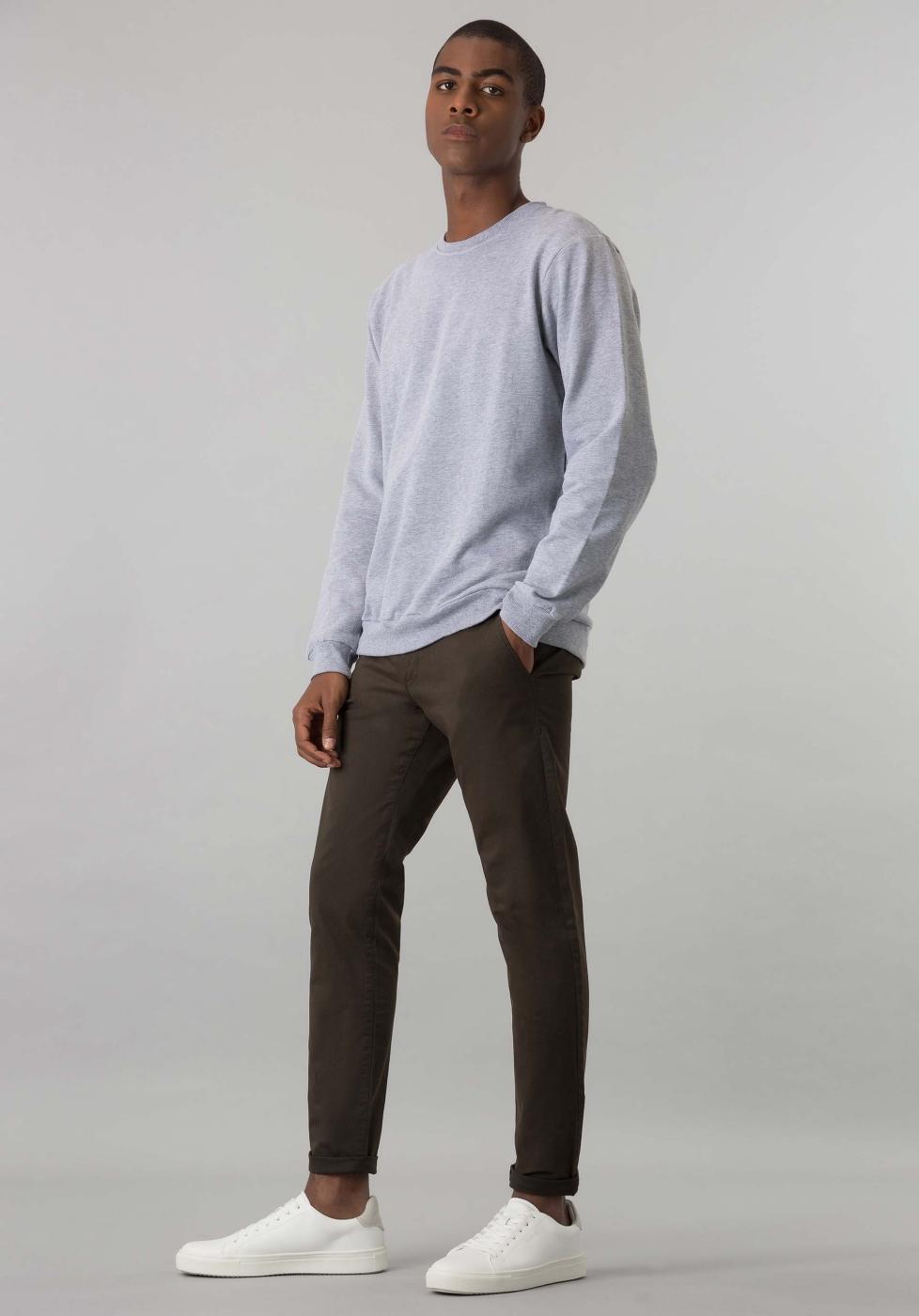 TIFFOSI CHINO SLIM FIT H 35 VERDE